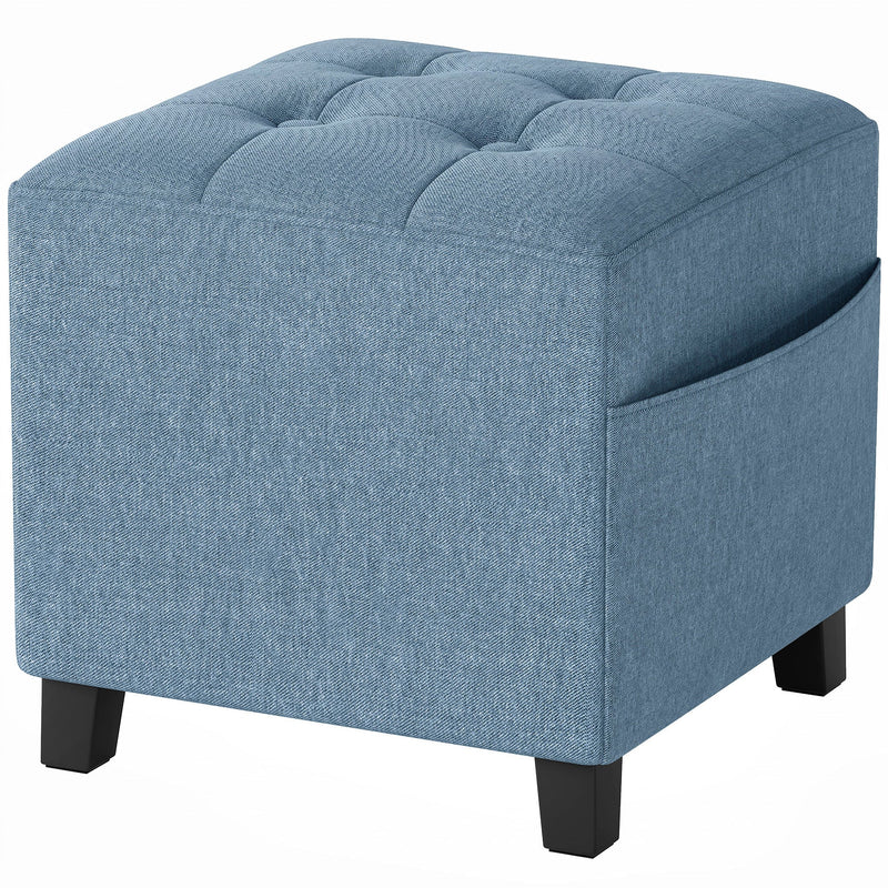 Storage footstool - Blue