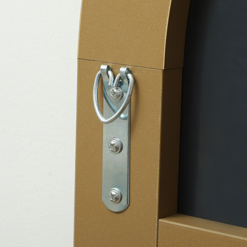 Gold Arched Full Length Mirror 150cm Elegant Home Decor by HOMCOM