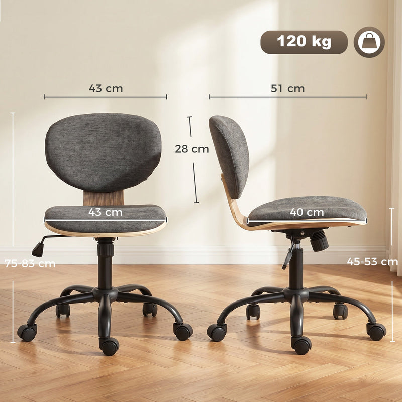 Ergonomic Office Chair for Comfortable Home Working with Adjustable Height