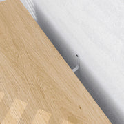 Freestanding Bathroom Cabinet with Open Shelves and Double Doors by HOMCOM