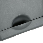 Grey 5 Tier Vertical Garden Planter Stand With Containers For Vegetables And Flowers