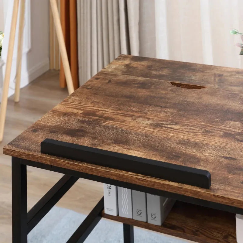 Adjustable Art Desk, 15-Level Tabletop, Multifunctional Homcom