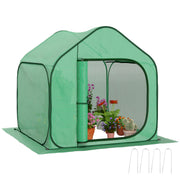 Mini Pop Up Greenhouse 150x148cm for Hassle Free Growing by Outsunny