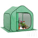 Mini Pop Up Greenhouse 150x148cm for Hassle Free Growing by Outsunny