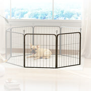 2 Piece Dog Pen Extension Panels with 3 Connecting Stakes for 60cm High Pet Playpen by PawHut