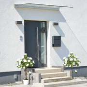 Set of 2 White Rose Artificial Plants 90cm Tall Ideal for Indoor or Outdoor Decor