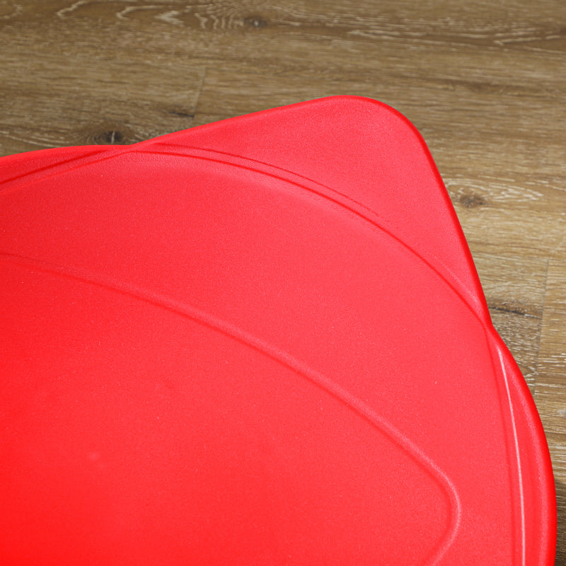 AIYAPLAY Sensory Spinning Chair for Kids, for Coordination, Balance, Red AOSOM
