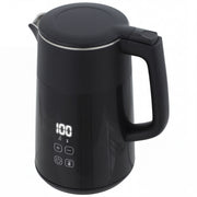 Electric Kettle with Fast Boil and Adjustable Temperature for Busy Family Mornings Black Homcom