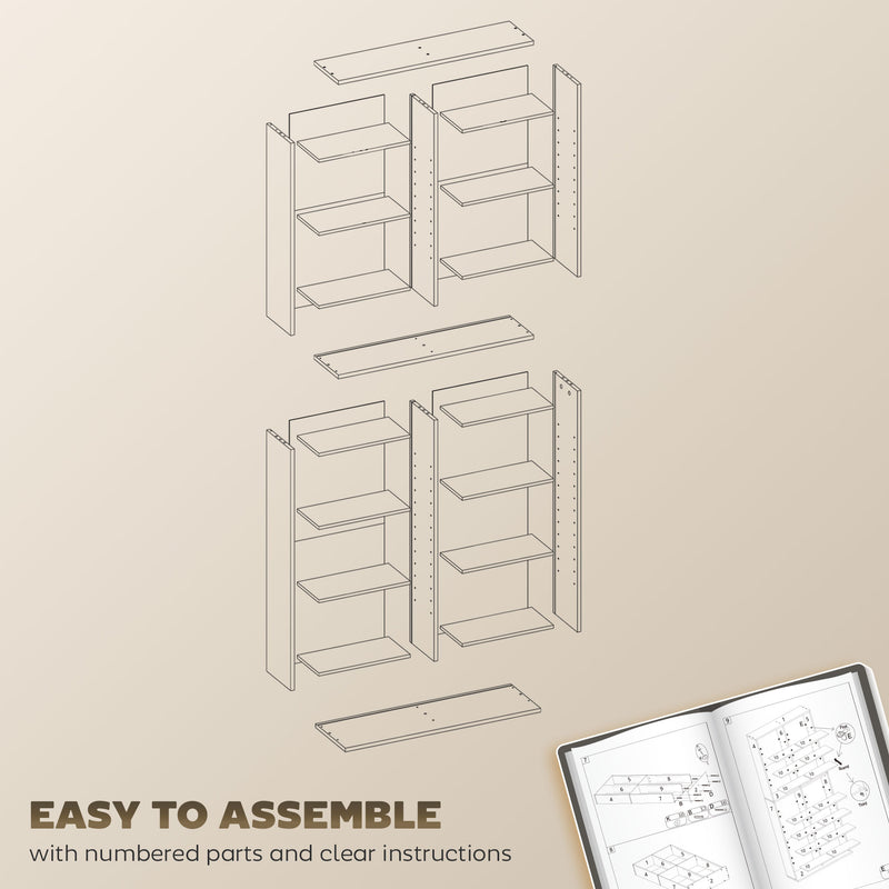 Black CD Storage Tower Holds 640 Discs Space Saving Media Shelf Unit