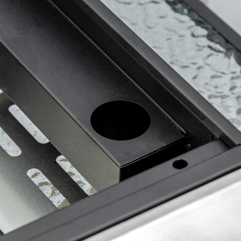 Portable Gas Plancha Grill with 2 Burners Non Stick Griddle for Camping and BBQ, Grey