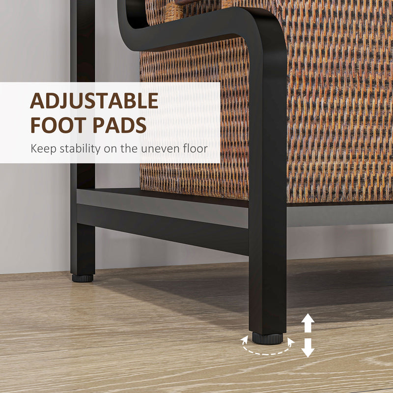 3 Tier Printer Stand With Shelves For Home Office Organisation And Storage, Black