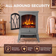 Safety features: overheat protection, safety plug and heat-resistant ABS housing