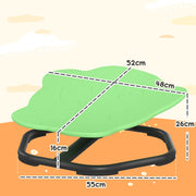 AIYAPLAY Elephant-Shaped Spinning Chair for Autism, 3-6 Years, Green AOSOM
