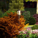 LED Solar Outdoor Lamp Post Garden Light 1.3M Waterproof IP44 Cool White by Outsunny