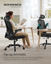 Office chair dimensions diagram