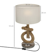LED Table Lamp with USB Charger for Bedroom or Office Ideal for Reading, Grey