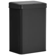 Sensor Kitchen Bin 40L Touch Free Motion Sensor Lid for Hygienic Waste Disposal Black Homcom