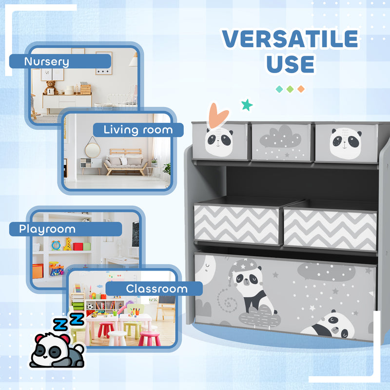 Childrens Activity Table Chair Set With Storage and Easel For Ages 3 to 8 Grey