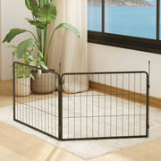 2 Piece Dog Pen Expansion Pack for 60cm High Pet Playpen with 3 Stakes for Small Dogs by PawHut