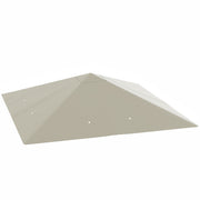 Gazebo Canopy Replacement for 3 x 3 m Frame with Sun and Rain Protection Grey Outsunny