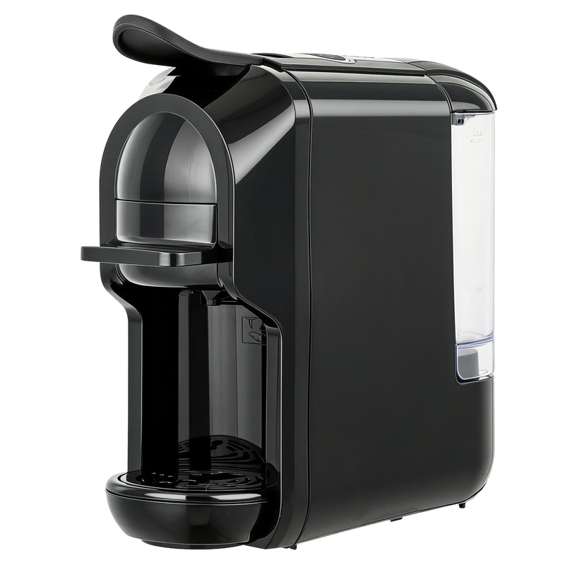 Coffee Machine for Quick Espresso and Capsule Brewing with Easy Controls Black AOSOM