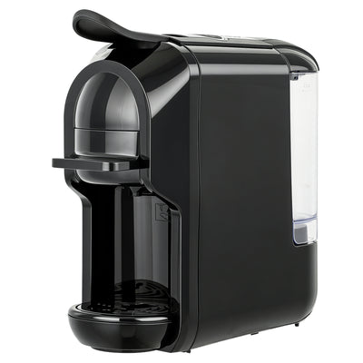 Coffee Machine for Quick Espresso and Capsule Brewing with Easy Controls Black AOSOM