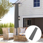 Grey Waterproof Parasol Umbrella Cover for Garden or Patio Furniture