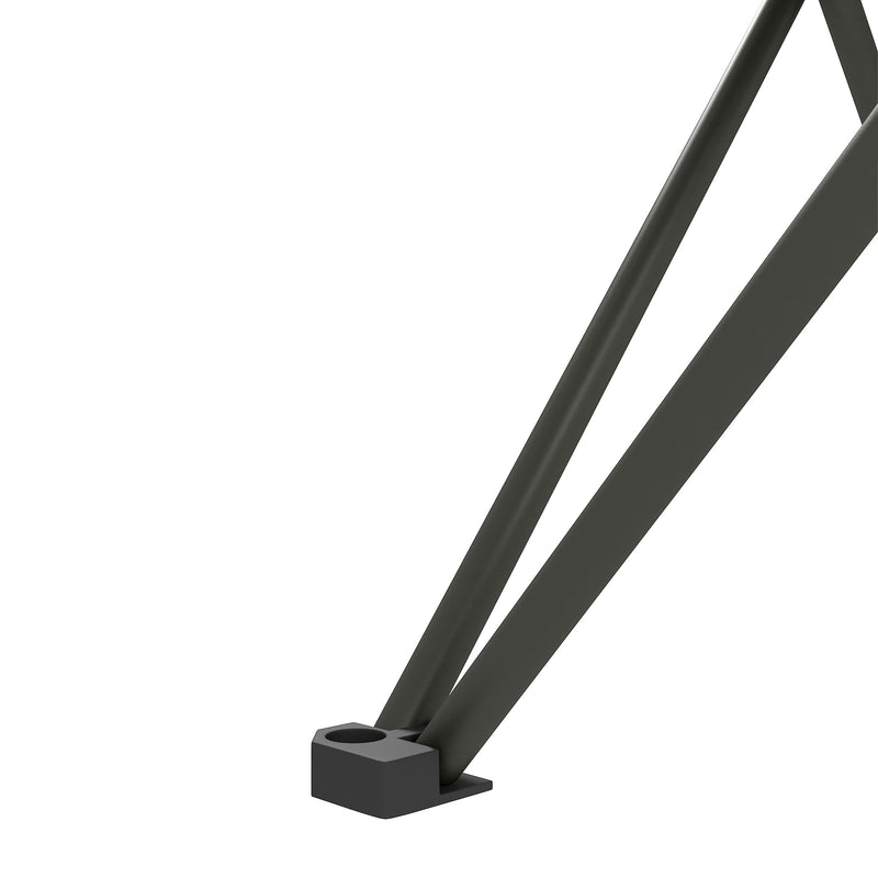 Folding Camping Table for Easy Outdoor Meals with Carry Bag Black