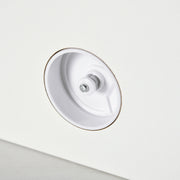 Wall Mounted Floating TV Unit For TVs Up To 40 Inch With Storage Shelf, White