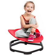 AIYAPLAY Sensory Spinning Chair for Kids, for Coordination, Balance, Red AOSOM