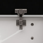 Cream White Entryway Shoe Storage Bench With Padded Seat and Hidden Compartments by HOMCOM