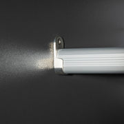 2 Door High Gloss Wardrobe With Hanging Rail And Shelf For Bedroom Storage Grey