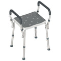 Height Adjustable Aluminium Bath Seat with Sturdy Frame by HOMCOM AOSOM
