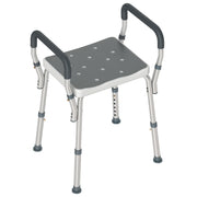 Height Adjustable Aluminium Bath Seat with Sturdy Frame by HOMCOM AOSOM