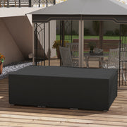 Waterproof Black Furniture Cover 155 x 222cm for Outdoor Protection by Outsunny