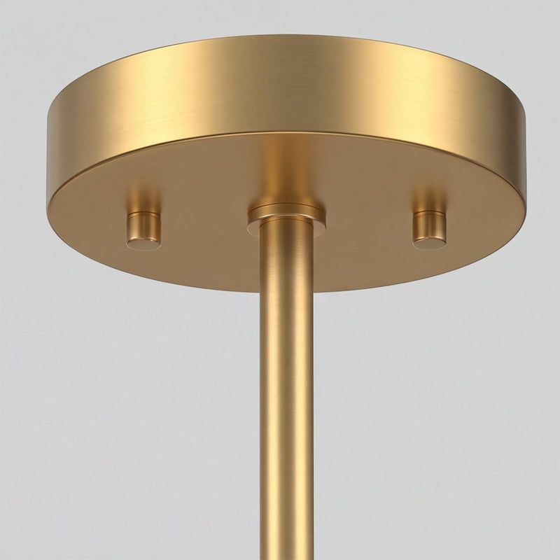Crystal Ceiling Light for Brightening Bedrooms or Living Rooms Semi Flush