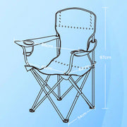Two folding camping chairs set up side by side outdoors