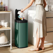 Grey 50L Automatic Sensor Bin with Manual Override Ideal for Kitchens and Bedrooms