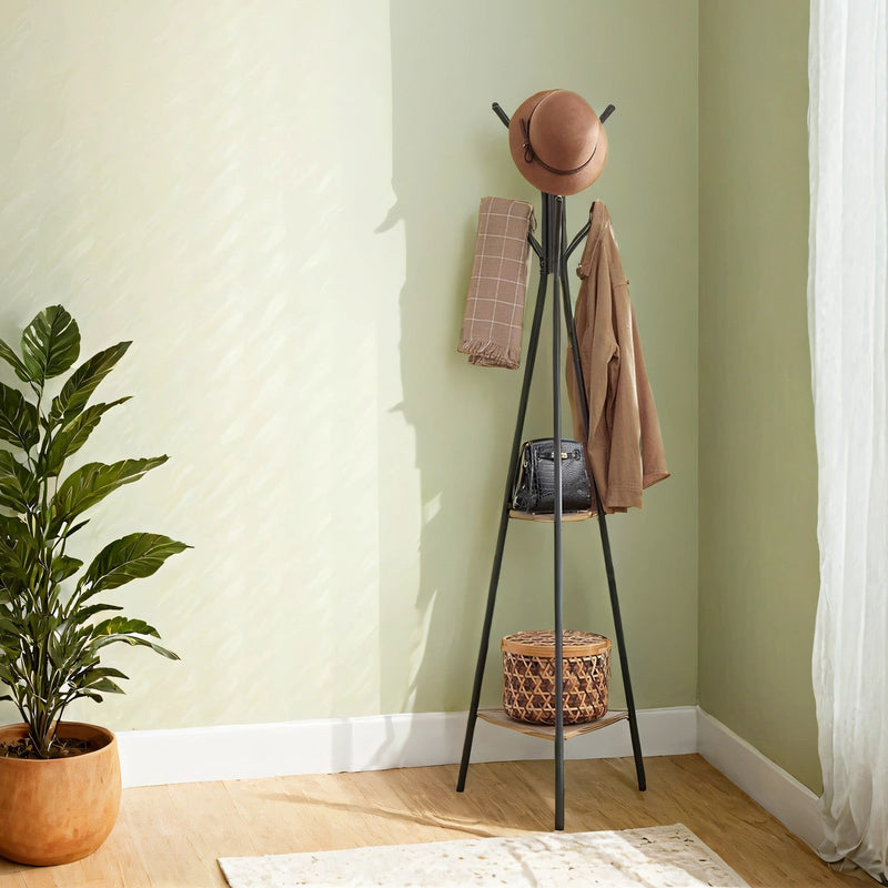 Vasagle freestanding coat rack stand - studio photo