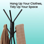 Vasagle coat rack stand - alternate angle view