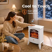 Cool casing demonstration with a hand resting on top of the stove