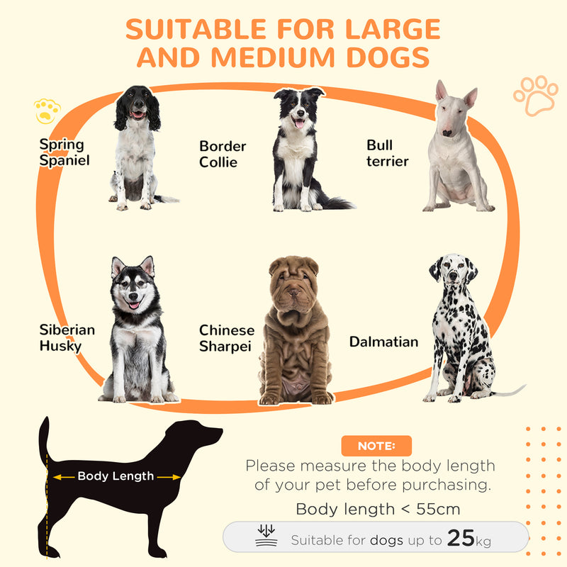 Wooden Dog Crate Table with Magnetic Door for Medium and Large Dogs Indoor Use Grey