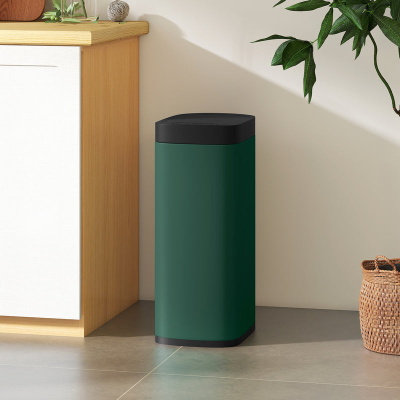 Grey 50L Automatic Sensor Bin with Manual Override Ideal for Kitchens and Bedrooms