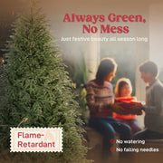 7ft Christmas tree flame-retardant, no watering, no falling needles panel