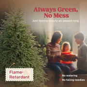5ft Christmas tree flame-retardant, no watering, no falling needles panel