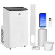 12000 BTU Mobile Air Conditioner with App Control for Home or Office Use White