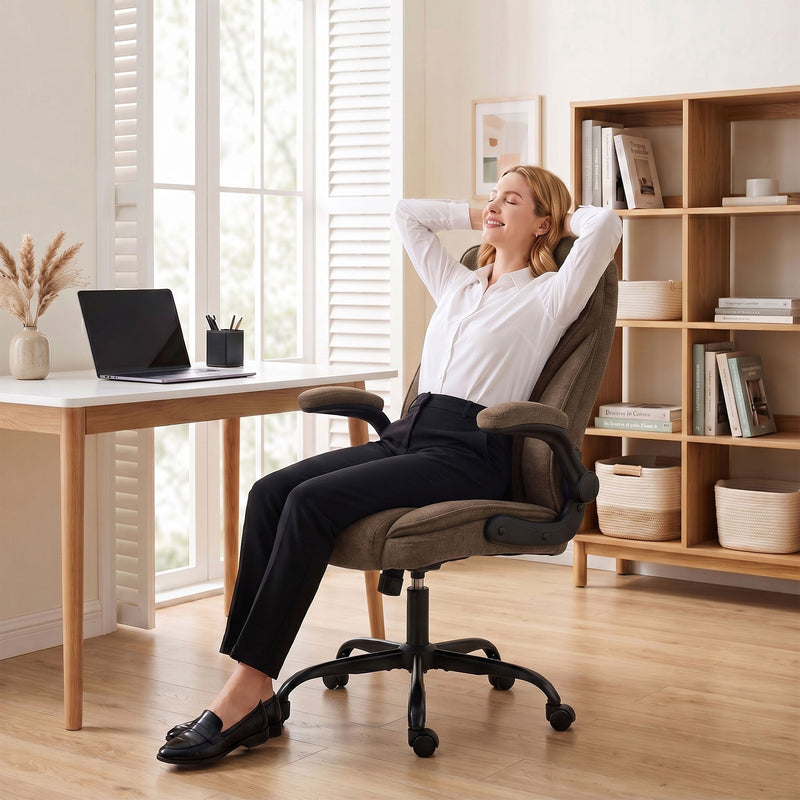 Office Chair, Brown