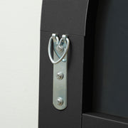 150cm Arched Full Length Mirror Black Modern Home Decor by HOMCOM