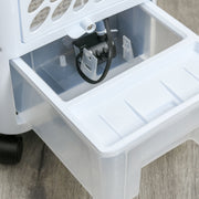 3 in 1 Portable Air Cooler with Timer Remote and 4L Water Tank for Home Use, White
