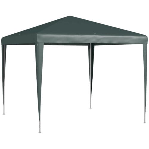 Outsunny Garden Gazebo, 2.7m x 2.7m, Dark Green Outsunny